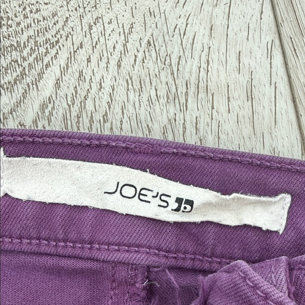 Joe's Purple Women's Jean Shorts - Picture 2 of 4